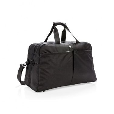 Logotrade promotional product image of: Swiss Peak RFID duffle with suitcase opening