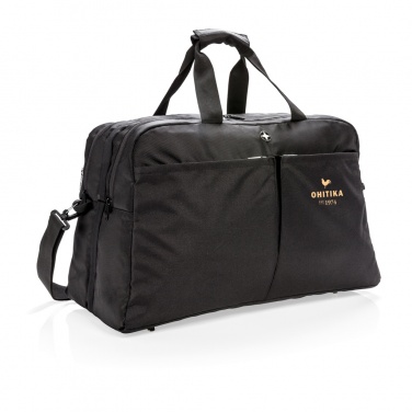 Logotrade promotional products photo of: Swiss Peak RFID duffle with suitcase opening