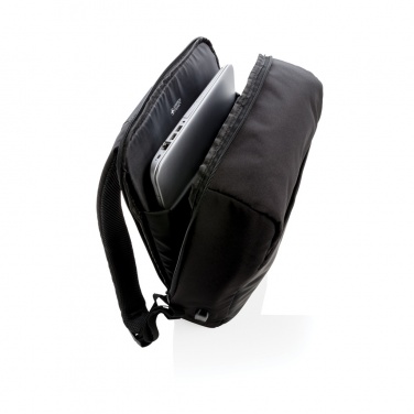 Logotrade promotional gifts photo of: Swiss Peak 15" anti-theft RFID & USB backpack PVC free