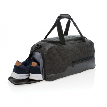 Logo trade corporate gifts image of: 900D weekend/sports bag PVC free
