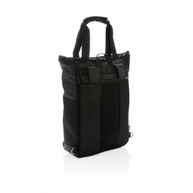Logo trade promotional giveaways image of: Swiss Peak RFID 15" laptop totepack PVC free