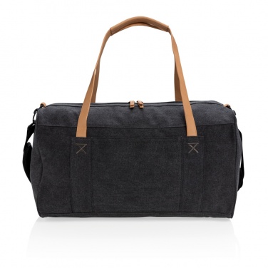 Logo trade promotional products image of: Canvas travel/weekend bag PVC free