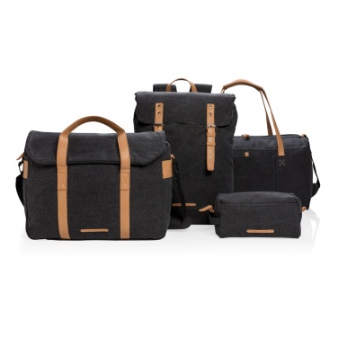 Logotrade promotional merchandise photo of: Canvas travel/weekend bag PVC free