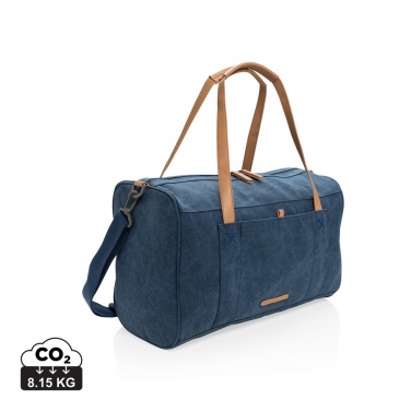 Logo trade promotional product photo of: Canvas travel/weekend bag PVC free