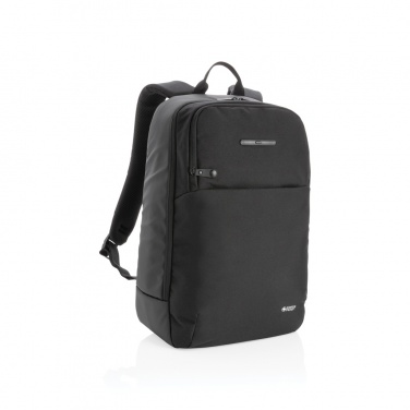 Logo trade advertising products image of: Swiss Peak laptop backpack with UV-C steriliser pocket