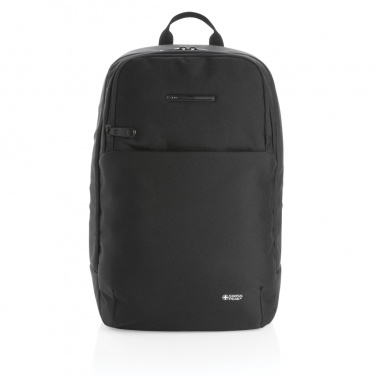 Logotrade promotional merchandise image of: Swiss Peak laptop backpack with UV-C steriliser pocket