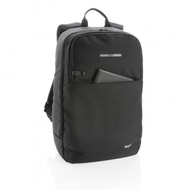 Logo trade promotional items picture of: Swiss Peak laptop backpack with UV-C steriliser pocket