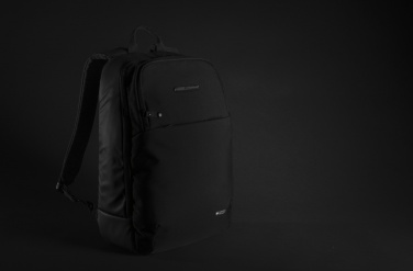 Logo trade promotional merchandise picture of: Swiss Peak laptop backpack with UV-C steriliser pocket
