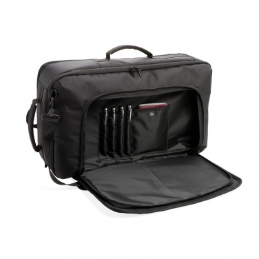 Logotrade promotional merchandise photo of: Swiss peak convertible travel backpack PVC free