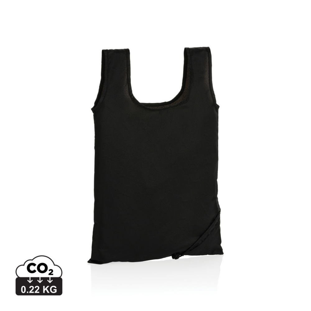 Logo trade promotional gifts image of: Impact AWARE™ RPET 190T foldable shopper