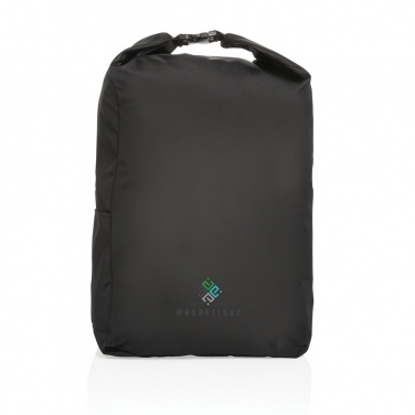 Logotrade promotional gift picture of: Impact AWARE™ RPET lightweight rolltop backpack