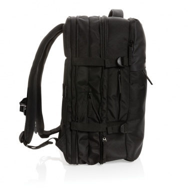 Logotrade promotional gift picture of: Swiss Peak AWARE™ RPET 15.6' expandable weekend backpack