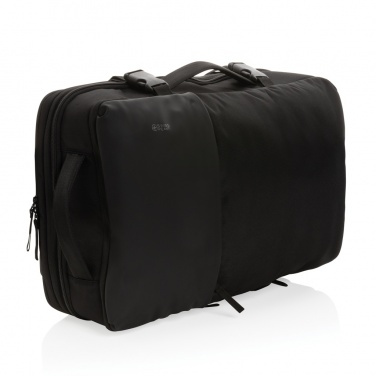 Logotrade promotional giveaway image of: Swiss Peak AWARE™ RPET 15.6' expandable weekend backpack