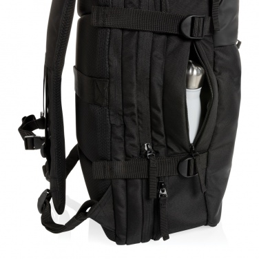 Logotrade promotional items photo of: Swiss Peak AWARE™ RPET 15.6' expandable weekend backpack
