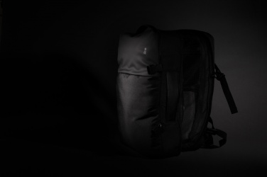 Logotrade promotional item image of: Swiss Peak AWARE™ RPET 15.6' expandable weekend backpack