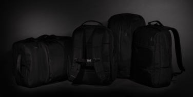 Logo trade promotional gift photo of: Swiss Peak AWARE™ RPET 15.6' expandable weekend backpack