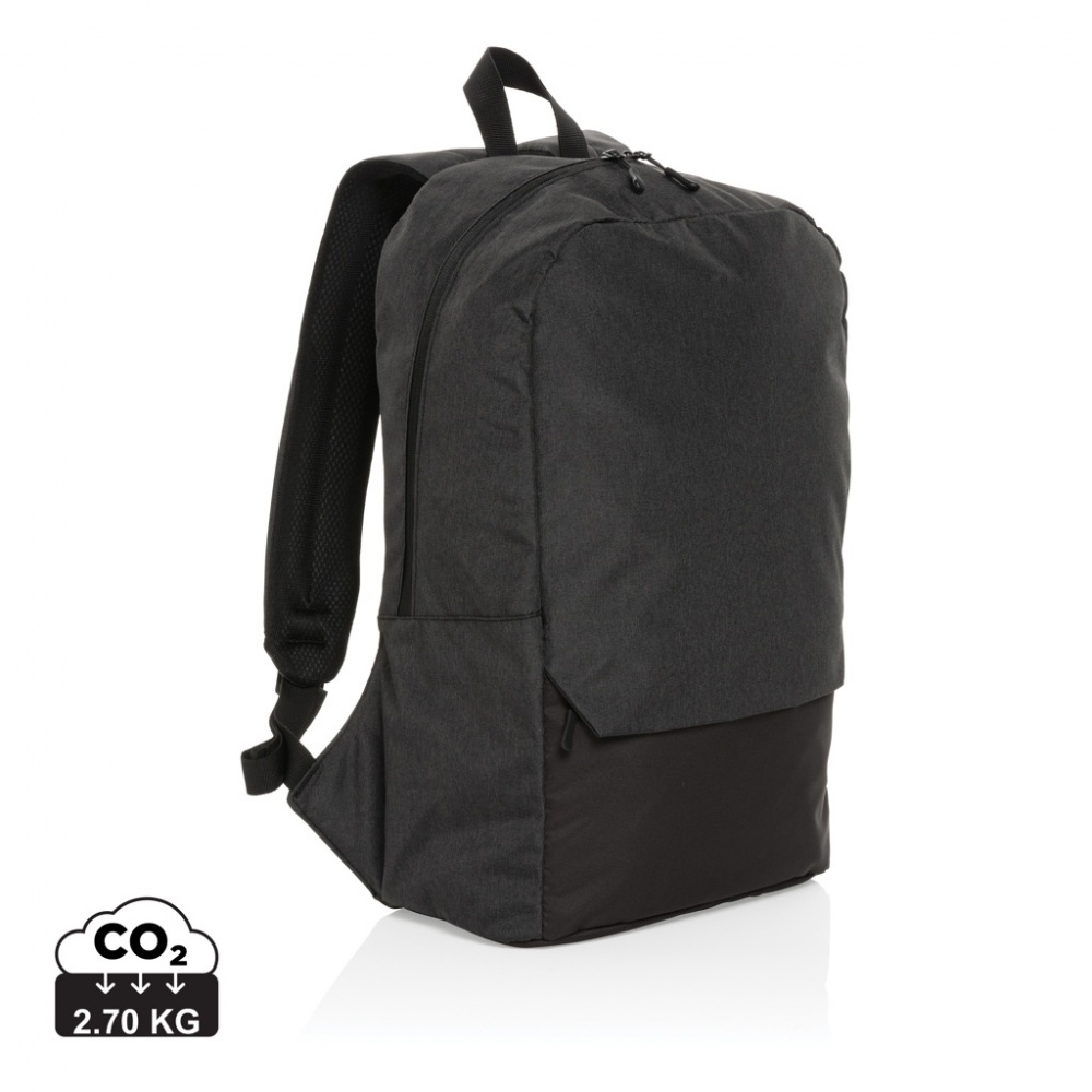 Logotrade promotional gifts photo of: Kazu AWARE™ RPET basic 15.6 inch laptop backpack