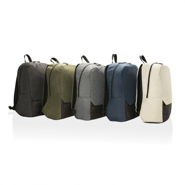 Logo trade promotional products picture of: Kazu AWARE™ RPET basic 15.6 inch laptop backpack