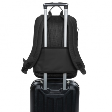 Logotrade promotional products photo of: Armond AWARE™ RPET 15.6 inch deluxe laptop backpack