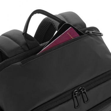 Logotrade promotional merchandise picture of: Armond AWARE™ RPET 15.6 inch deluxe laptop backpack