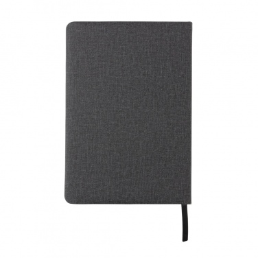 Logotrade corporate gift image of: Deluxe A5 Notebook with phone pocket