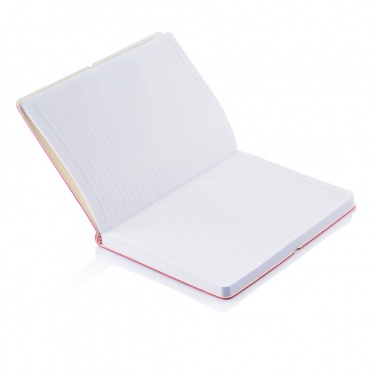 Logotrade promotional gift picture of: Deluxe softcover A5 notebook
