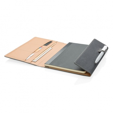 Logo trade promotional merchandise picture of: A5 Deluxe design notebook cover