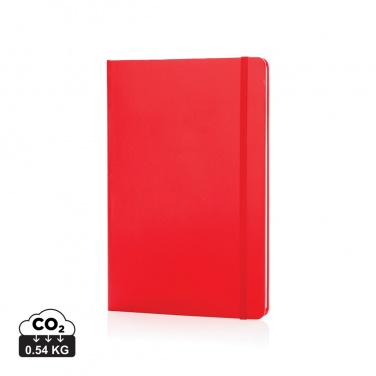 Logo trade business gifts image of: Classic hardcover notebook A5