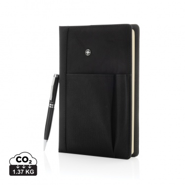 Logotrade advertising product picture of: Refillable notebook and pen set