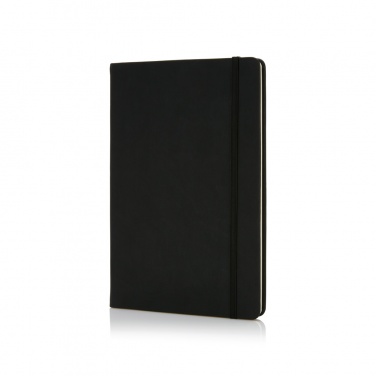 Logo trade business gift photo of: Deluxe hardcover PU A5 notebook