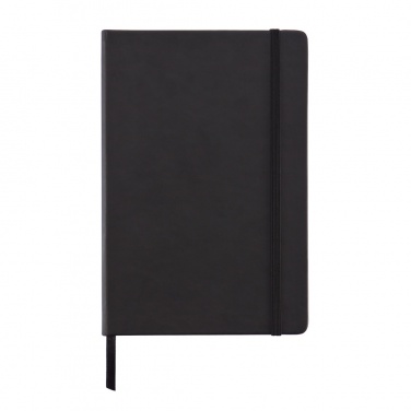 Logo trade promotional item photo of: Deluxe hardcover PU A5 notebook