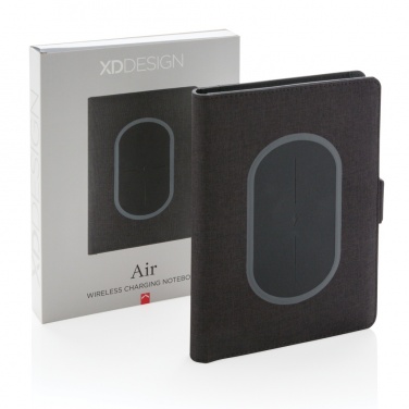 Logotrade corporate gifts photo of: Air 5W wireless charging notebook cover A5