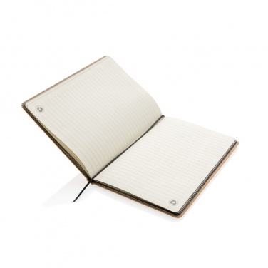 Logotrade promotional product picture of: A5 kraft notebook
