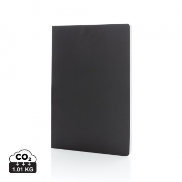 Logo trade promotional product photo of: Impact softcover stone paper notebook A5