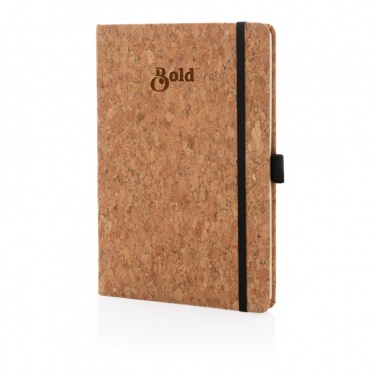 Logotrade advertising products photo of: Cork hardcover notebook A5