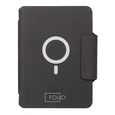 Logo trade promotional gift photo of: Artic Magnetic 10W wireless charging A5 notebook