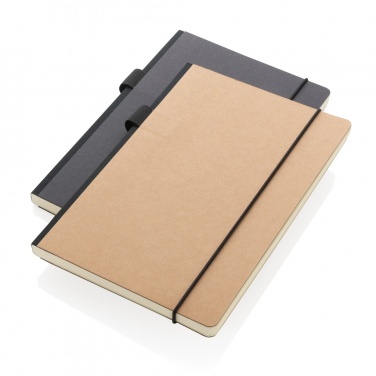 Logotrade promotional gift image of: A5 deluxe kraft hardcover notebook