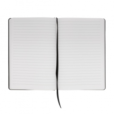 Logo trade promotional products image of: A5 Impact stone paper hardcover notebook