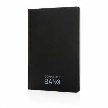 Logotrade promotional giveaways photo of: A5 Impact stone paper hardcover notebook