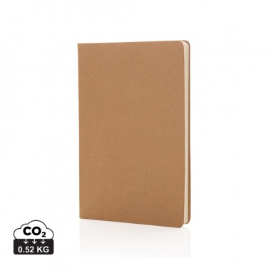 Logo trade promotional merchandise image of: A5 hardcover notebook