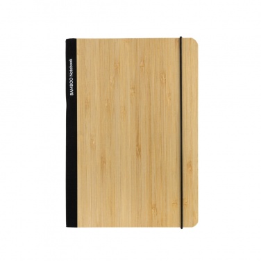 Logotrade promotional gift image of: Scribe bamboo A5 Notebook
