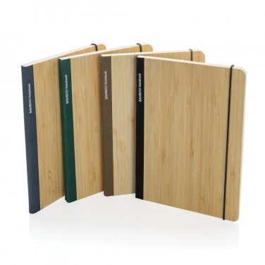 Logo trade promotional products picture of: Scribe bamboo A5 Notebook