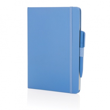Logotrade business gift image of: Sam A5 RCS certified bonded leather classic notebook
