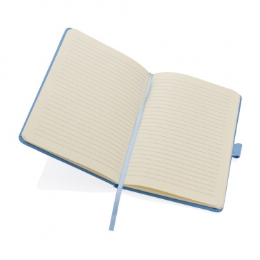 Logo trade corporate gift photo of: Sam A5 RCS certified bonded leather classic notebook
