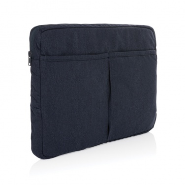 Logo trade promotional products picture of: Laluka AWARE™ recycled cotton 15.6 inch laptop sleeve
