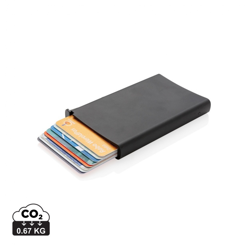 Logotrade promotional giveaway image of: Standard aluminium RFID cardholder