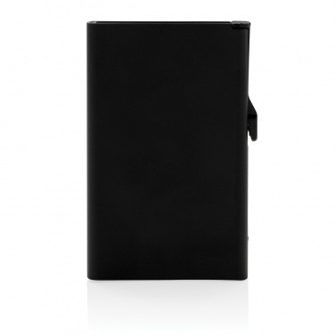 Logo trade advertising products image of: Standard aluminium RFID cardholder
