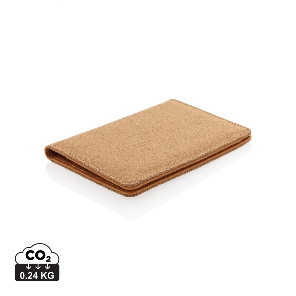 Logotrade promotional giveaways photo of: Cork secure RFID passport cover