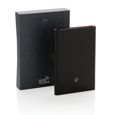 Logo trade promotional giveaways picture of: C-Secure aluminium RFID card holder
