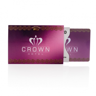 Logotrade promotional giveaways photo of: Anti-skimming RFID shield card with active jamming chip
